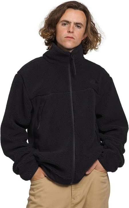 The North FaceHoodie aus Teddyfell Modell 'CAMPSHIRE' in black