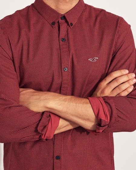 Hollister shirts slim