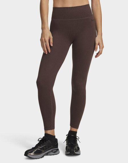 Prown Under armur SEAMLESS COTTON - Leggings - peppercorn
